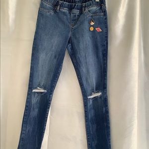 Gap Kids pinned stretch jegging jeans